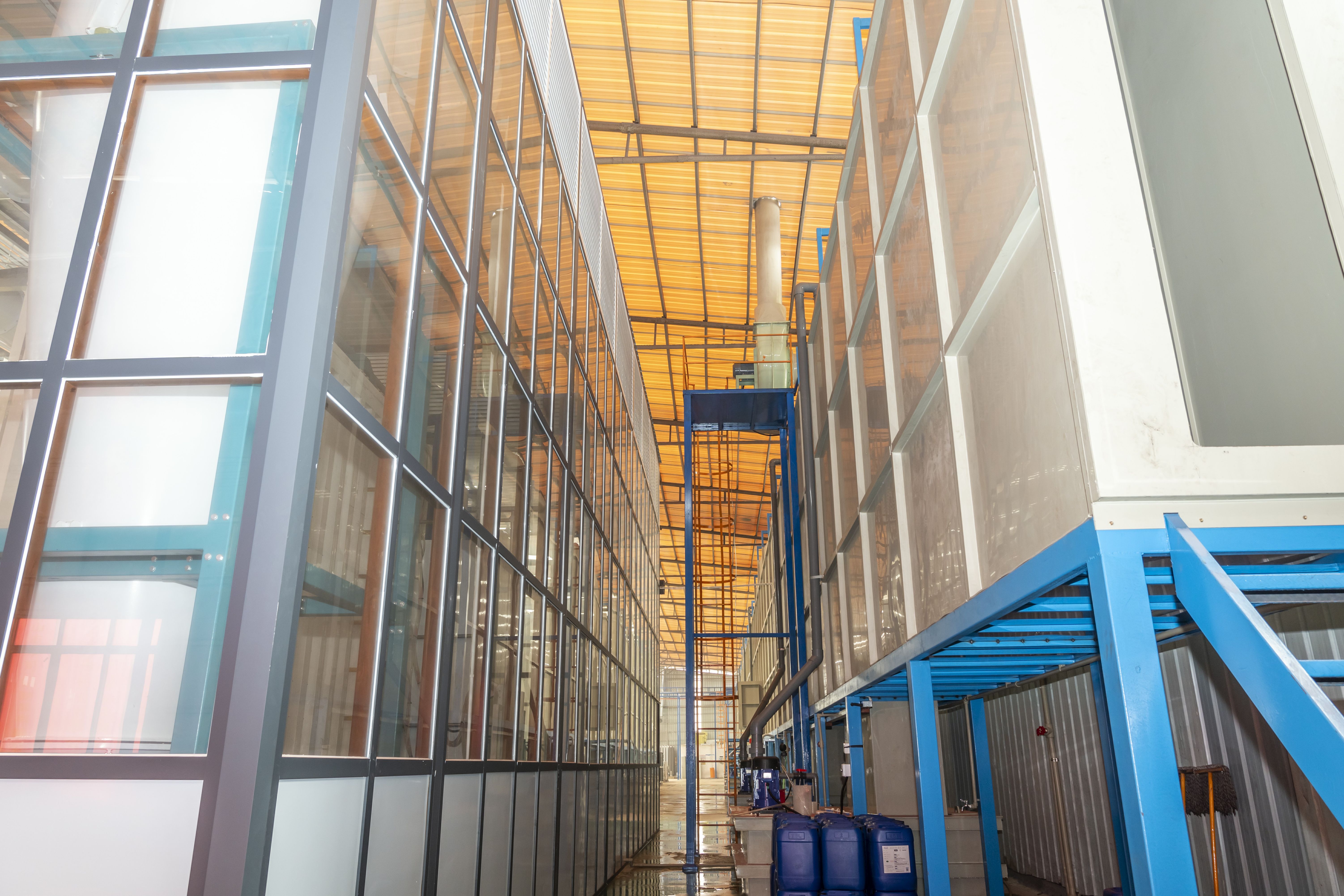 Automatic paint for Aluminum Profile