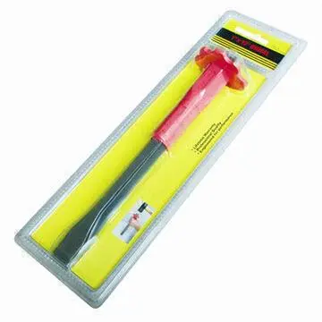 S19x25.4x305mm cold chisel with TPR handle