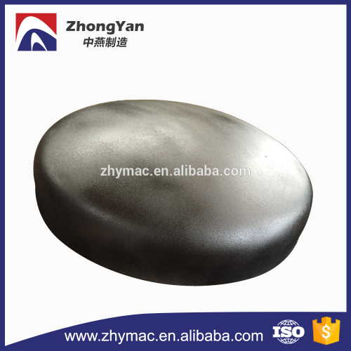 ASME B16.9 butt weld end cap for steel tube