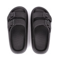 Adult Pillow Slides Double-Buckle EVA Slippers