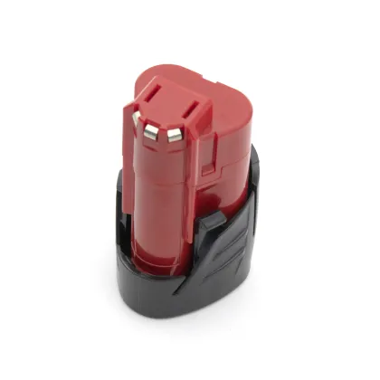 12V Milwaukee Compatible Battery with LED Indicator, 2Ah for Power Tools