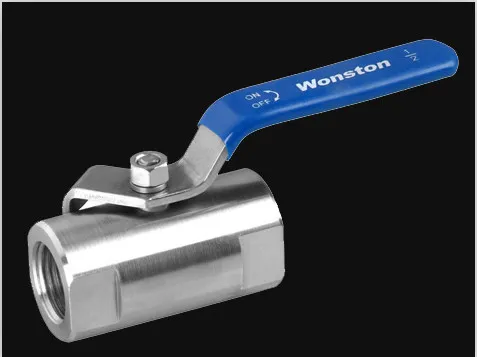 Ss201 1PC Reduce Port Tube Type Ball Valve