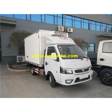 Mini veículos refrigerados de 1 tonelada Dongfeng