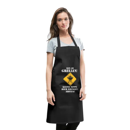 Custom Logo Bbq Apron Outdoor Kitchen Waterproof Aprons Cooking Apron