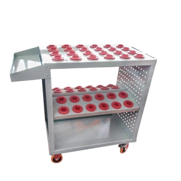 Alat CNC Tool Trolley Cabinet BT40 Pemegang Alat W810XD500XH920