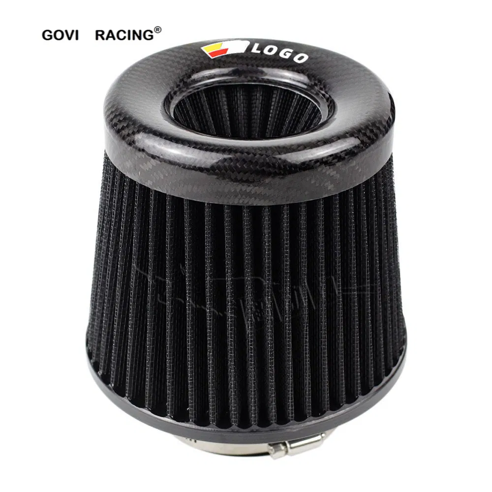 Filtro aria automatica per auto da auto 3in tubo di aspirazione del filtro universale