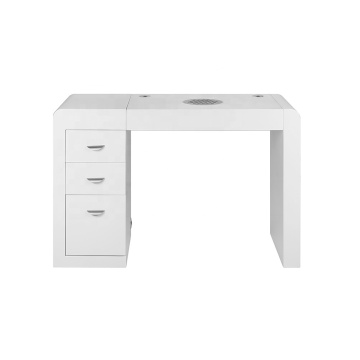 Modern Nail Salon Equipment: Mesa de Unas Nail Tech Table with Dust Collector