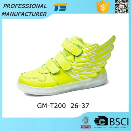 Battery 7 Color Children Flash Shoes Led Kids Shoes