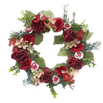 Manufacturer Direct Spring Peony Wreath Door Decor: Wedding and Sitting Room Prop Solutions
