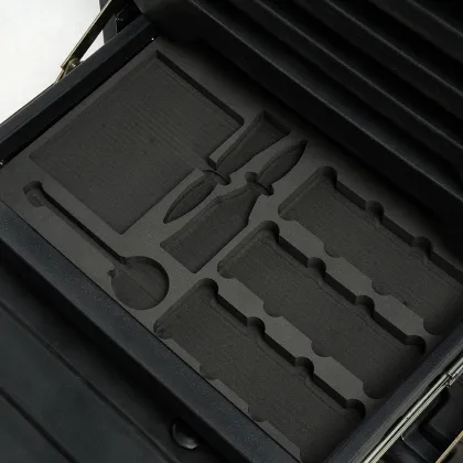 Tool Box with Drawers and Tools, Rolling Tool Box