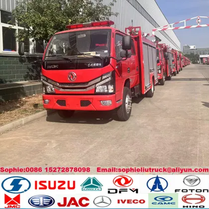 Customized Water Tanker Fire Truck