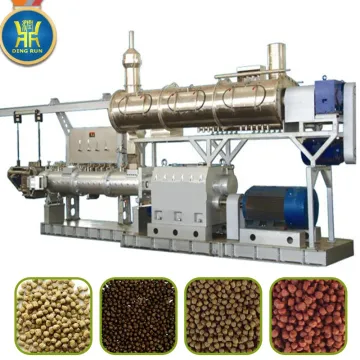 Pet fish feed food extruder dryer machinery