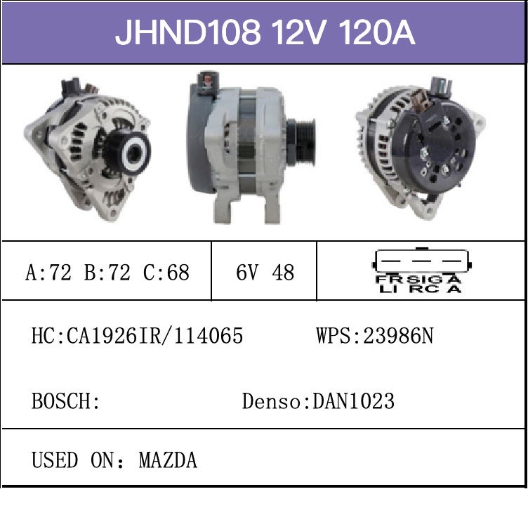 Alternator-Catalogue-JHND108-X