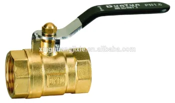 Zhejiang supplier female level handle brass ball valve