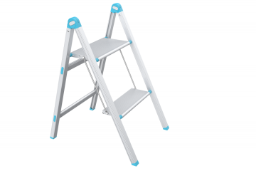 Aluminum step stool 2 steps