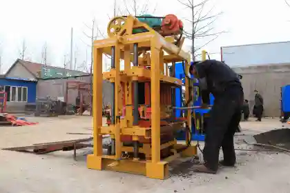 Concrete Interlock Block Making Machinery for Small Industries