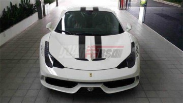 Parachoques delantero de vidrio de fibra para 2010-2015 Ferrari F458