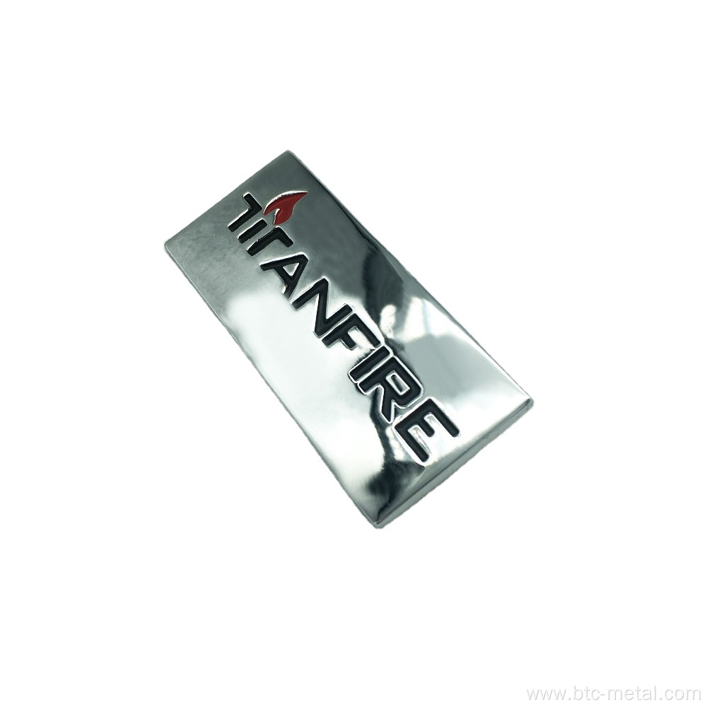 Zinc Label Furniture Brand Metal Logo Nameplate