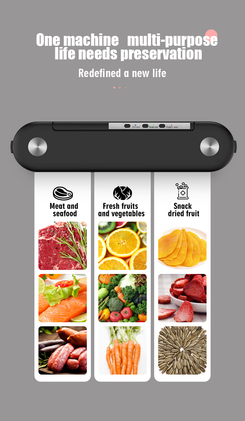 Food Vacuum Sealer Packaging Macihne