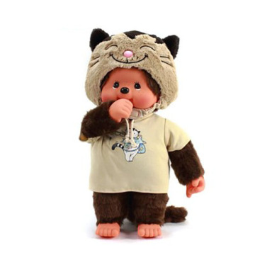 Artificial rubber doll red panda plush toy costume