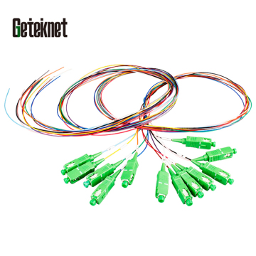 SC to FC/ST APC/UPC Fiber Pigtail, 1M/2M/3M for Splicing