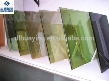 bronze blue dark grey green pink brown black tinted glass made in China