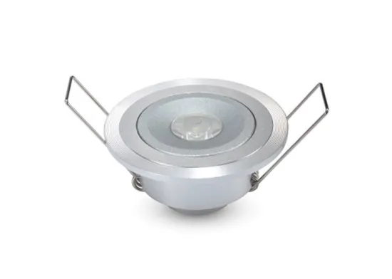 High Power 1w / 3w / 5w / 7w / 9w /12w / 15w / 18w Aluminum Recessed Led Ceiling Lights
