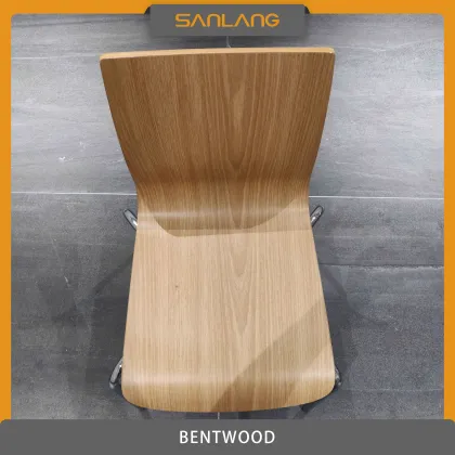Guangxi Wood Furniture: Hans Wenger Style Leather Chairs for Restaurant Dining Rooms