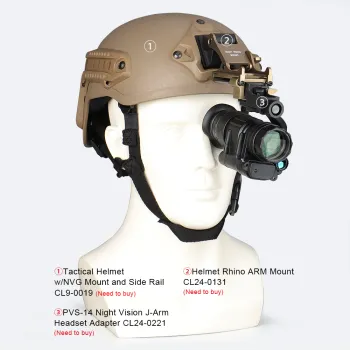 Haike HK27-0027 Tactical 3X32 Infrared Night Vision Scope