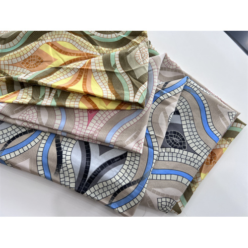 Good Drape Effect Print SPH Twill Broken Fabric
