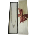 Atacado Online Silver Storage Necklace Paper Box