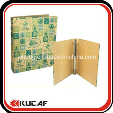 Custom Stationery Suppler A4 Recycle Kraft Paper 3 Ring Binder