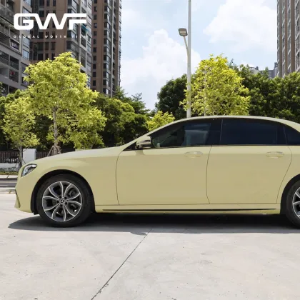 Matte Desert Yellow color ppf