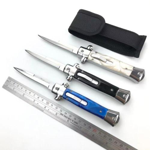 Coltello tascabile pieghevole tattico stile apertura assistita