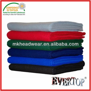 Cheap Plain 100% Polyester Super Soft Polyester Fleece Blankets for promotion