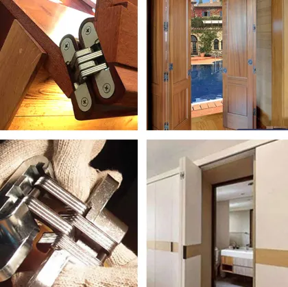 Concealed Hinge for Heavy Gate - 180 Degree Invisible Hidden Door Hinge