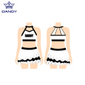 Topp kjol Dance Wear Cheerleading Uniformer