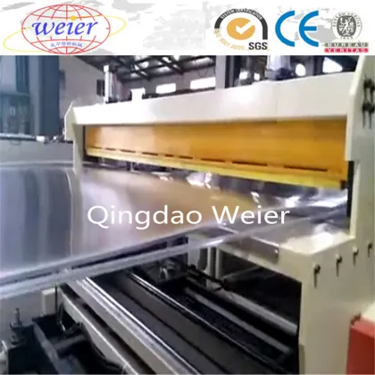 PC sunshine board cellular sheet board making machine extruder