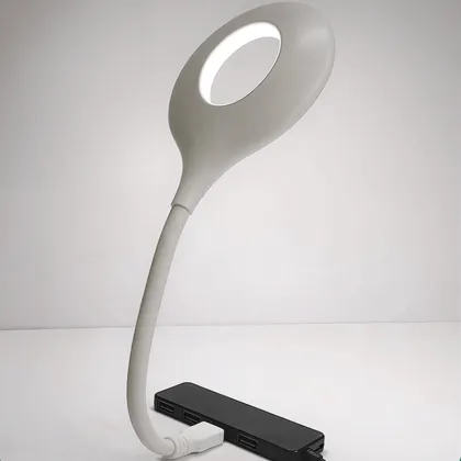 ABS Material LED Voice-Controlled Dimmable Night Light for Bedrooms