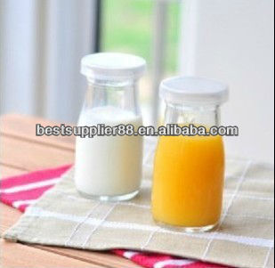 Hot Sale 100ML clear pudding glass bottle
