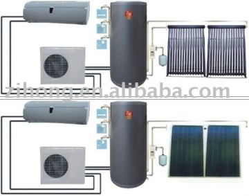 Convenient & solar air conditioner, solar water heater, heat pump