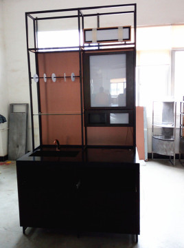 Custom Modern Shop Cosmetic Gondola Shelving Rack-3