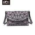 Bolsa geométrica casual feminina bolsa de ombro bolsa