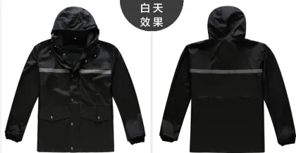 Reflective raincoat suit