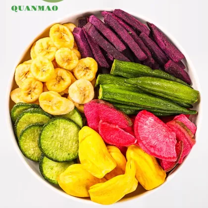 Assorted Fruit & Vegetable Crisps, Mixed Vegetable & Fruit Chips, Snack