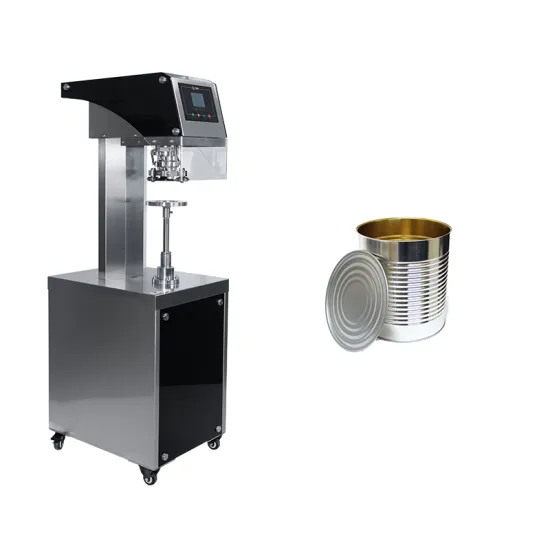 Semi Auto Aluminum Can Seamer Canning Sealing Machine