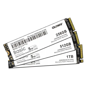 Gloway Wholesale NVMe M.2 2280 SSDs - PCIe Gen3.0x4, 256GB to 2TB