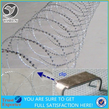 Prison razor barbed wire