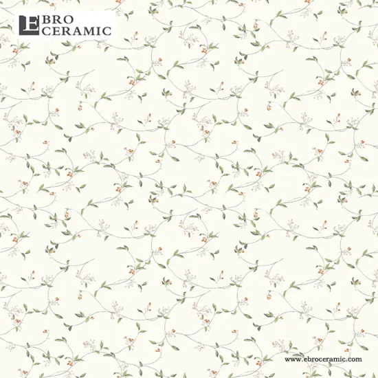 Pattern Flower Art Design Matt Porcelain Floor Tiles 600X1200 EB126007