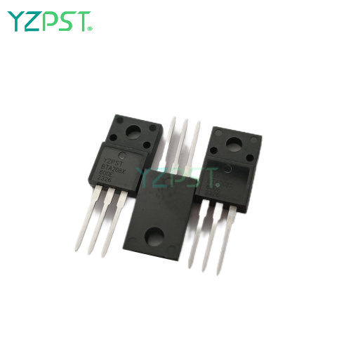 BTA208X-600E triac high dv/dt rate with strong resistance to electromagnetic interface